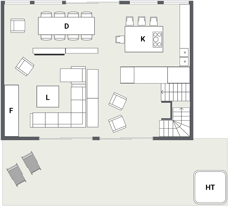 Chalet Les Sapins, Les Gets floorplan - The Chalet Edit