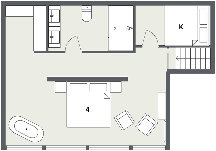 Chalet Les Sapins, Les Gets floorplan - The Chalet Edit