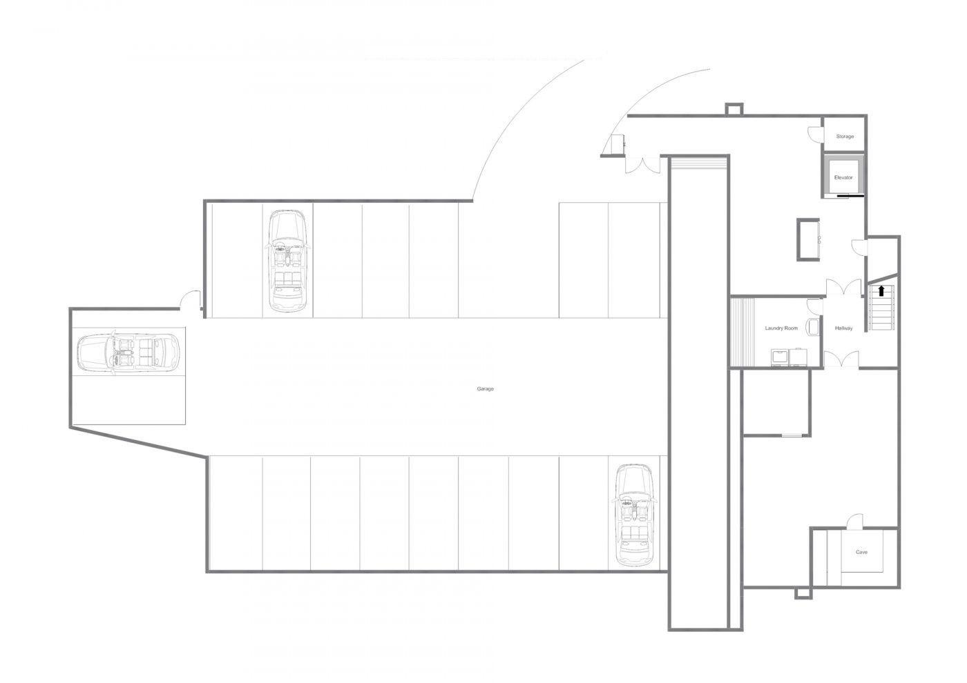 Chalet Peregrine, Verbier floorplan - The Chalet Edit