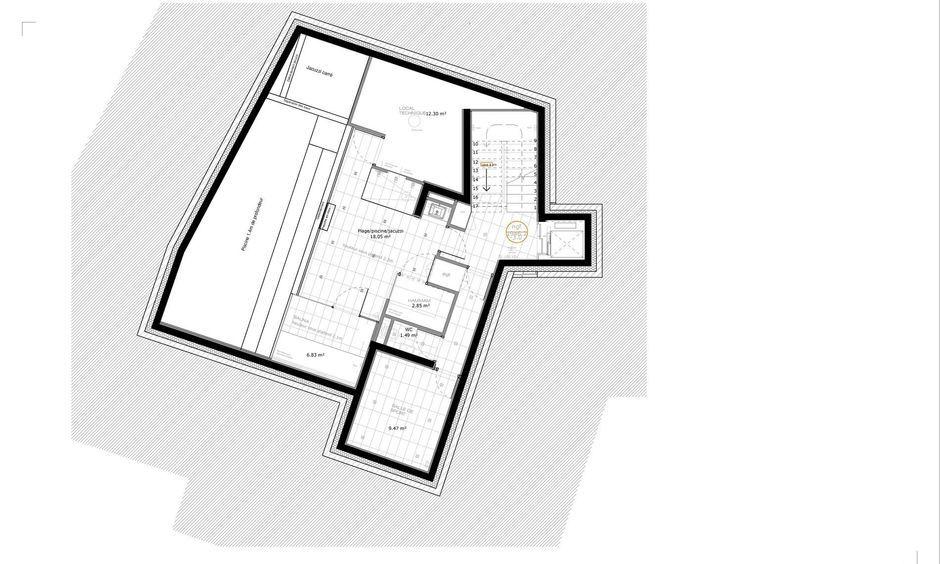 Chalet Orca, Val d'Isere floorplan - The Chalet Edit