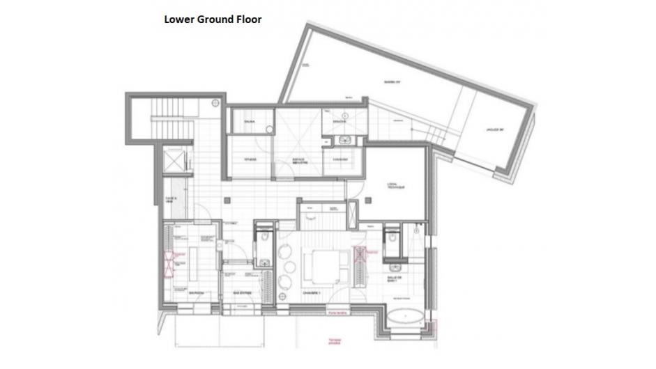 Chalet Les Ours, Val d'Isere floorplan - The Chalet Edit