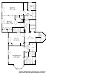 Chalet White Dream, Courchevel 1850 floorplan - The Chalet Edit