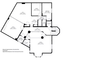 Chalet White Dream, Courchevel 1850 floorplan - The Chalet Edit