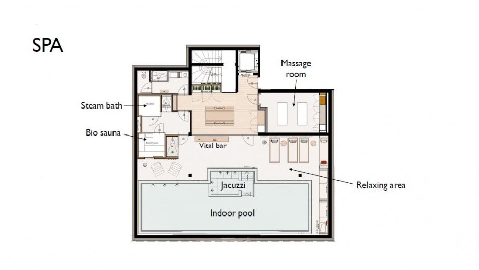 Chalet Mimi, Lech floorplan - The Chalet Edit