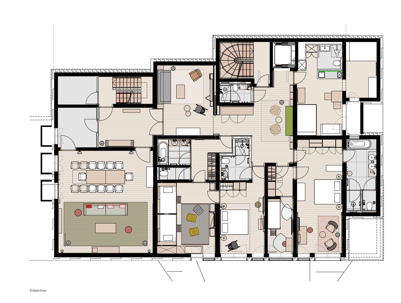 Chalet Mimi, Lech floorplan - The Chalet Edit