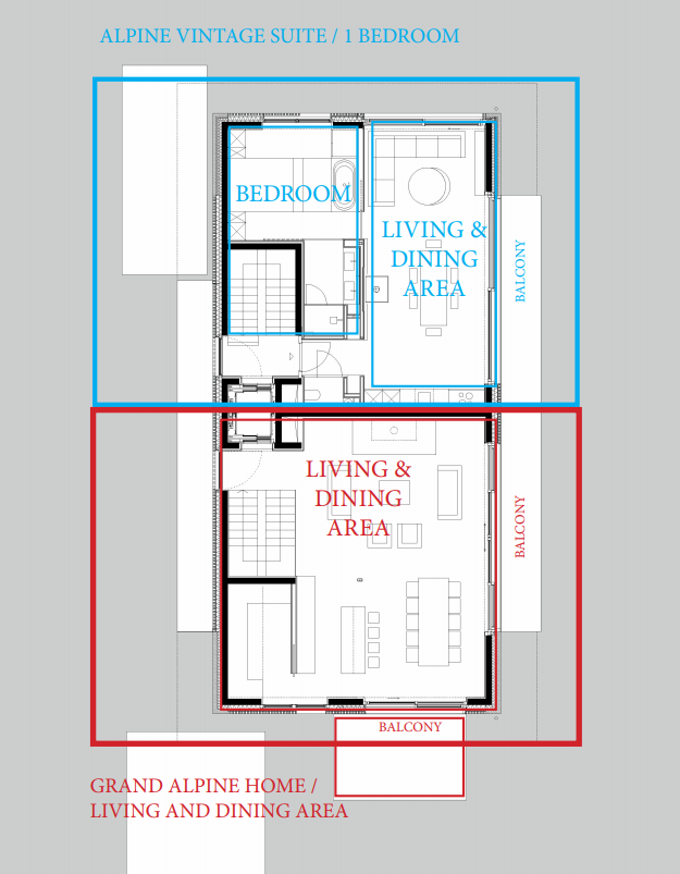 Arla Luxury Home, Lech floorplan - The Chalet Edit