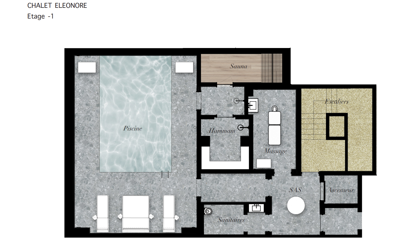 Chalet Eleonore, Meribel floorplan - The Chalet Edit