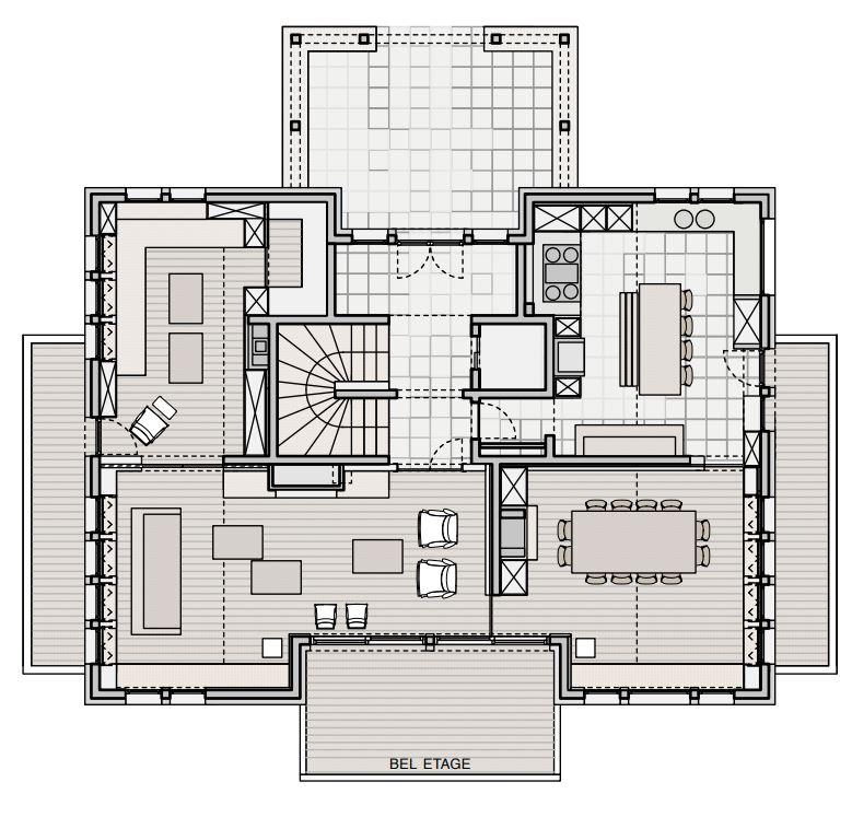Chalet Izoard, Megève floorplan - The Chalet Edit