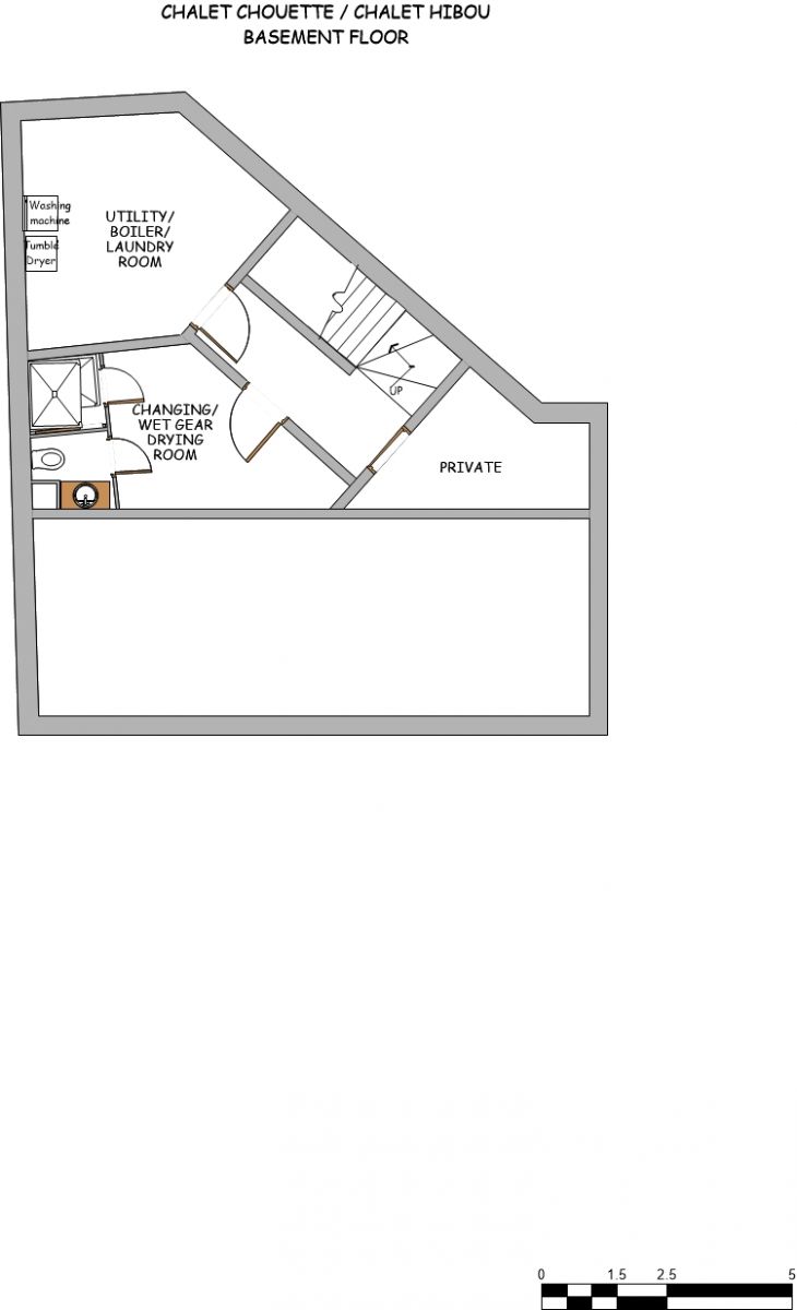 Chalet Hibou, Morzine floorplan - The Chalet Edit