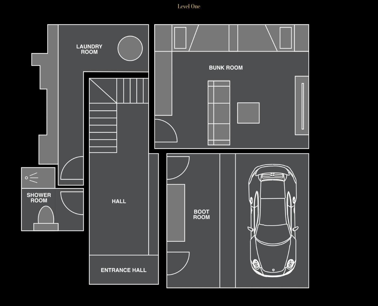 Chalet Genevieve, Morzine floorplan - The Chalet Edit