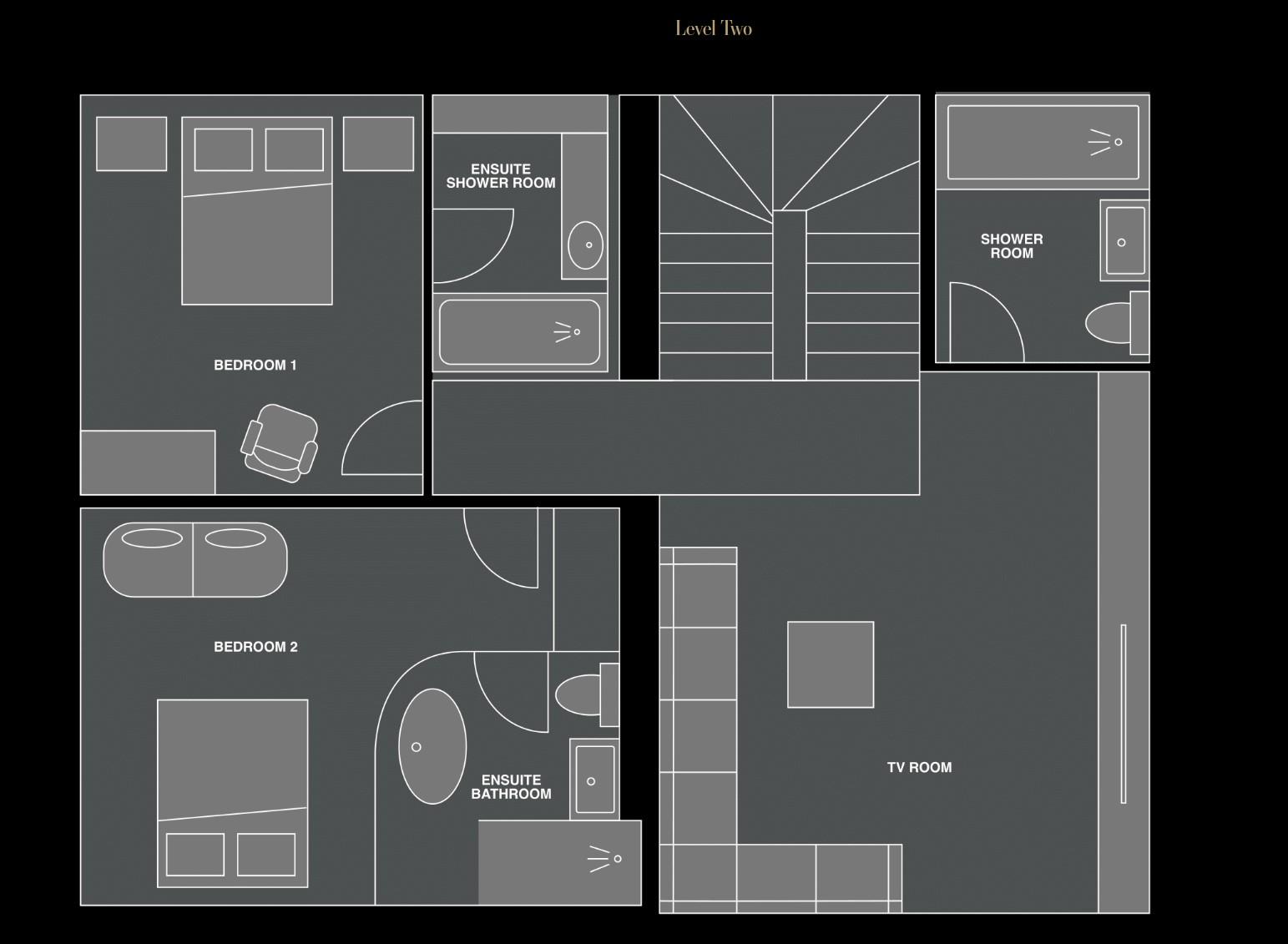 Chalet Genevieve, Morzine floorplan - The Chalet Edit