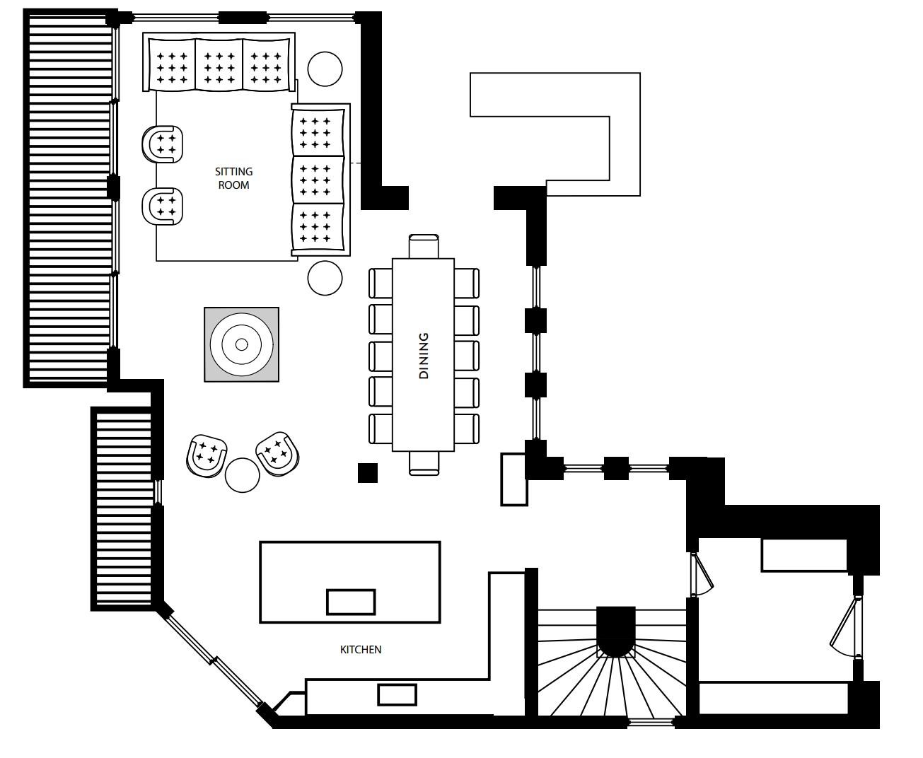Chalet Alice, Meribel floorplan - The Chalet Edit