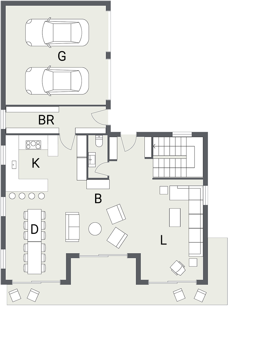 Chalet Cascades, Morzine floorplan - The Chalet Edit