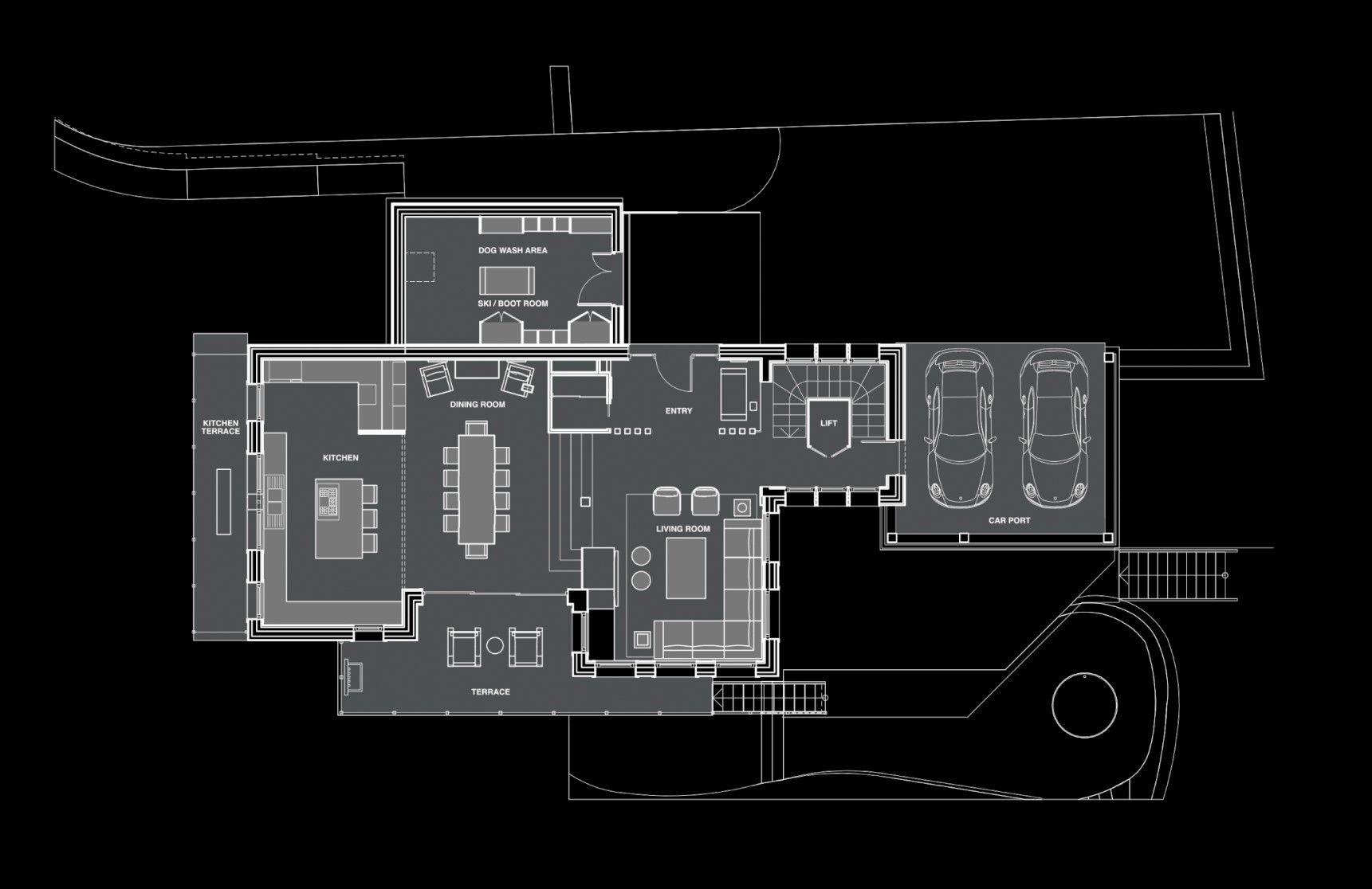 Chalet Écliptique, Morzine floorplan - The Chalet Edit