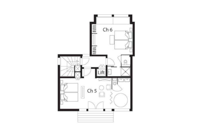 Chalet Ecume des Neiges, Meribel floorplan - The Chalet Edit