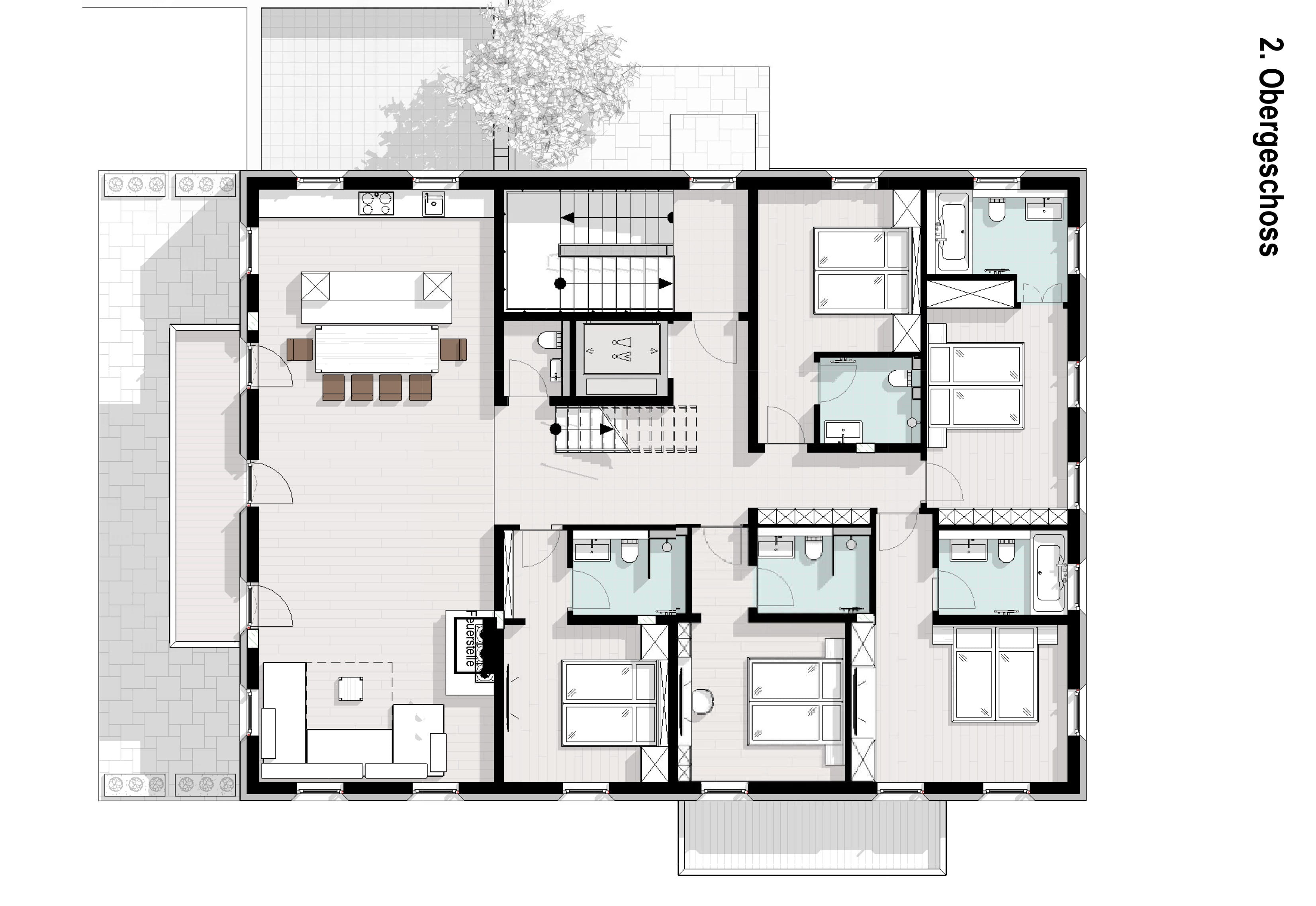 Chalet Silver Fox 3, St Anton floorplan - The Chalet Edit