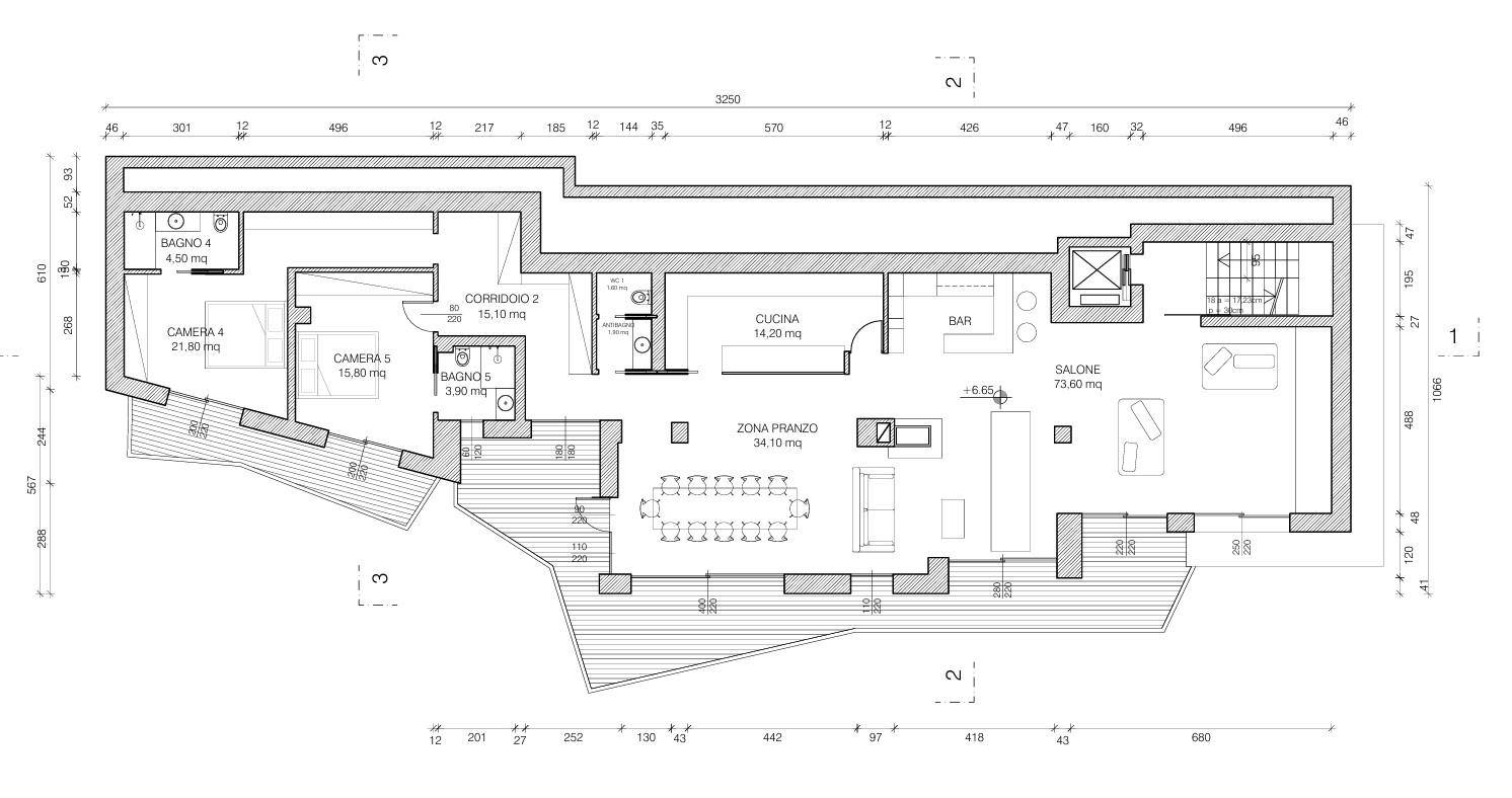 Chalet Breithorn, Cervinia floorplan - The Chalet Edit